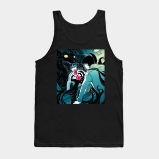 ...And The Man Clothed In The Moon Tank Top